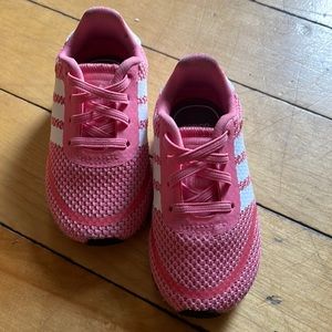 Adidas toddler size 5 pink